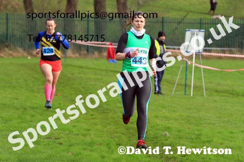 Senior Women and Masters Womens 2022 Birtley Cross Country Relays. Photo: David T. Hewitson/Sports for All Pics